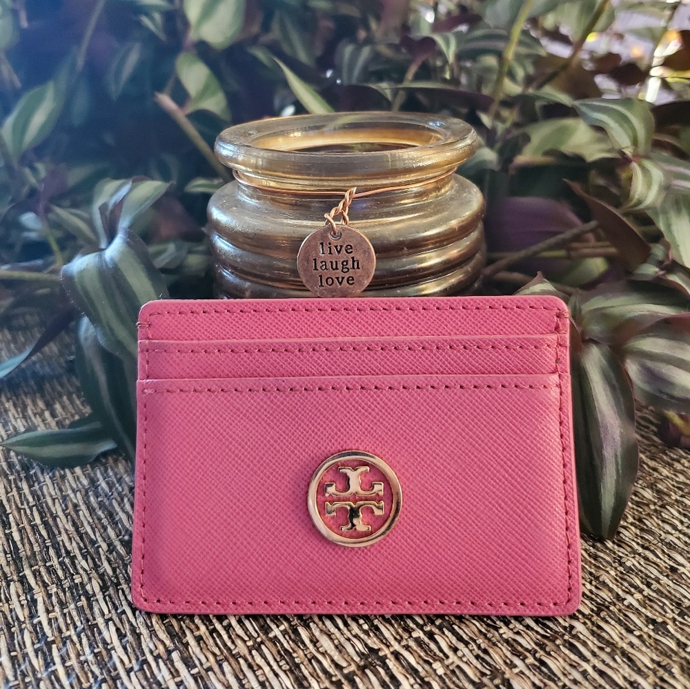 Tory Burch Pink Card Case